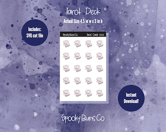 Tarot Deck - Mini Stickers