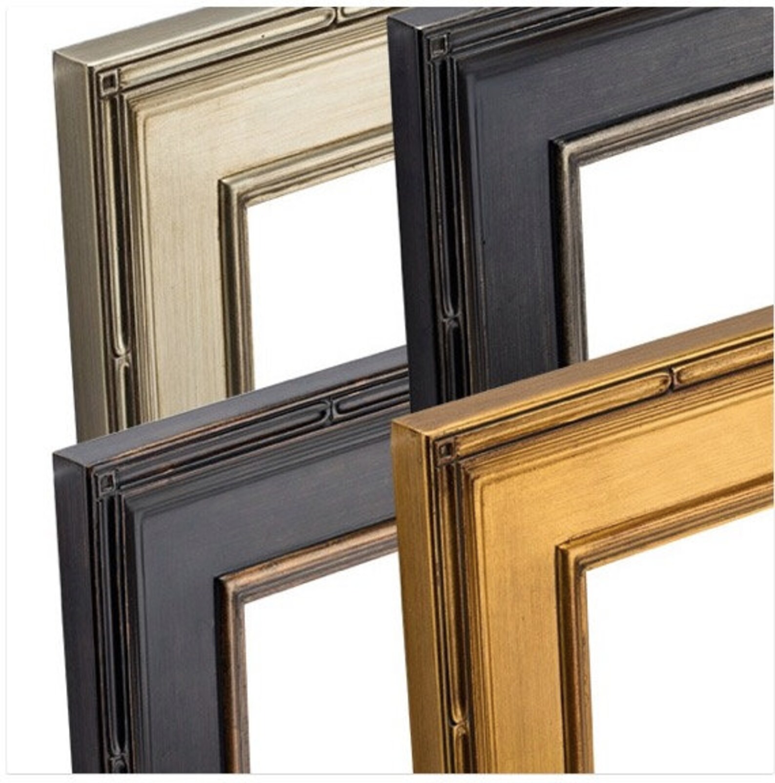 Solid Wood Frame For Custom Oil Painting Seamless Museum Etsy