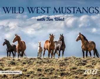 Wild Horse 2027 Color Wall Calendar – Utah, Wyoming & Colorado