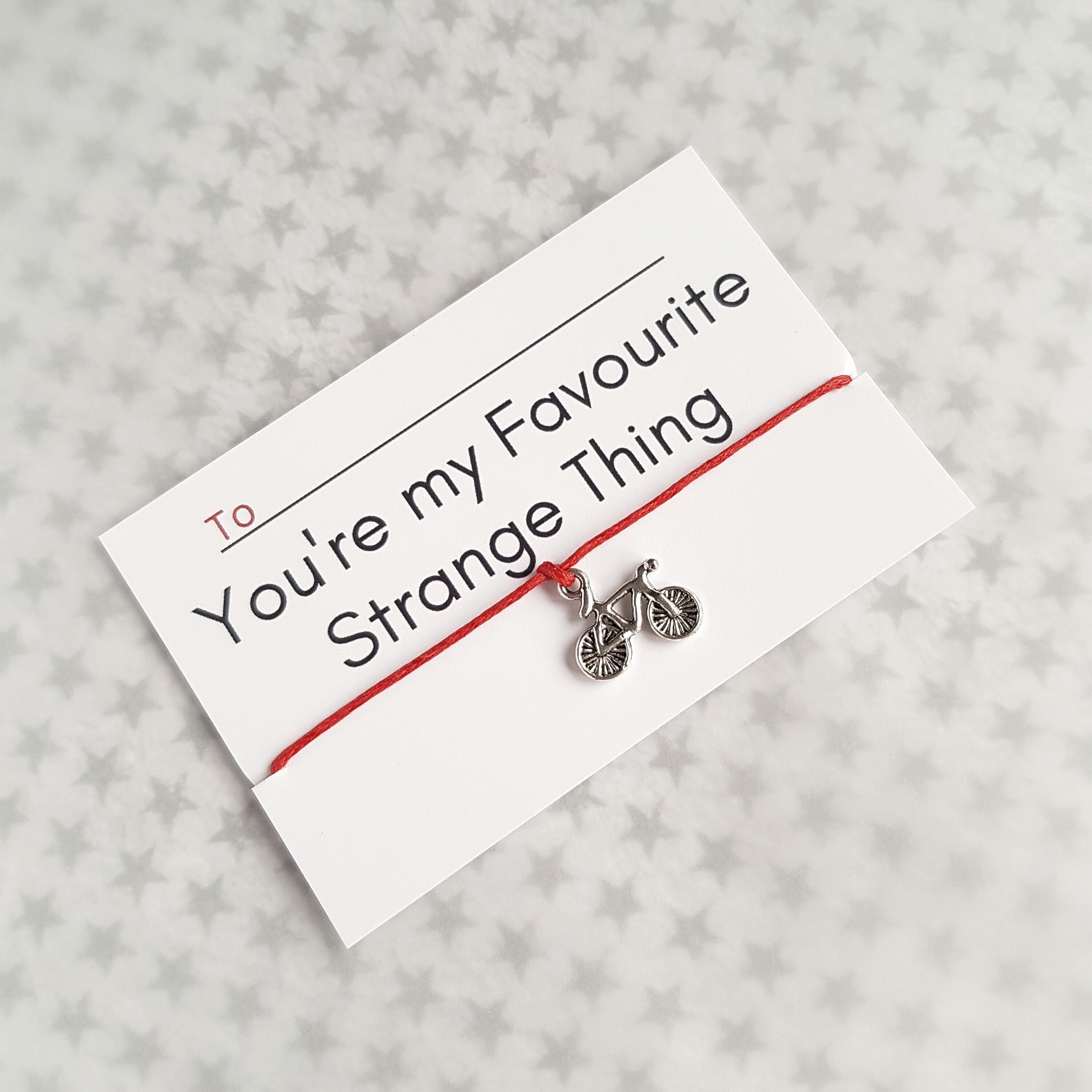 Gift Note Stranger Stranger Things Inspired, Stranger Things Birthday Gift, Stranger ...
