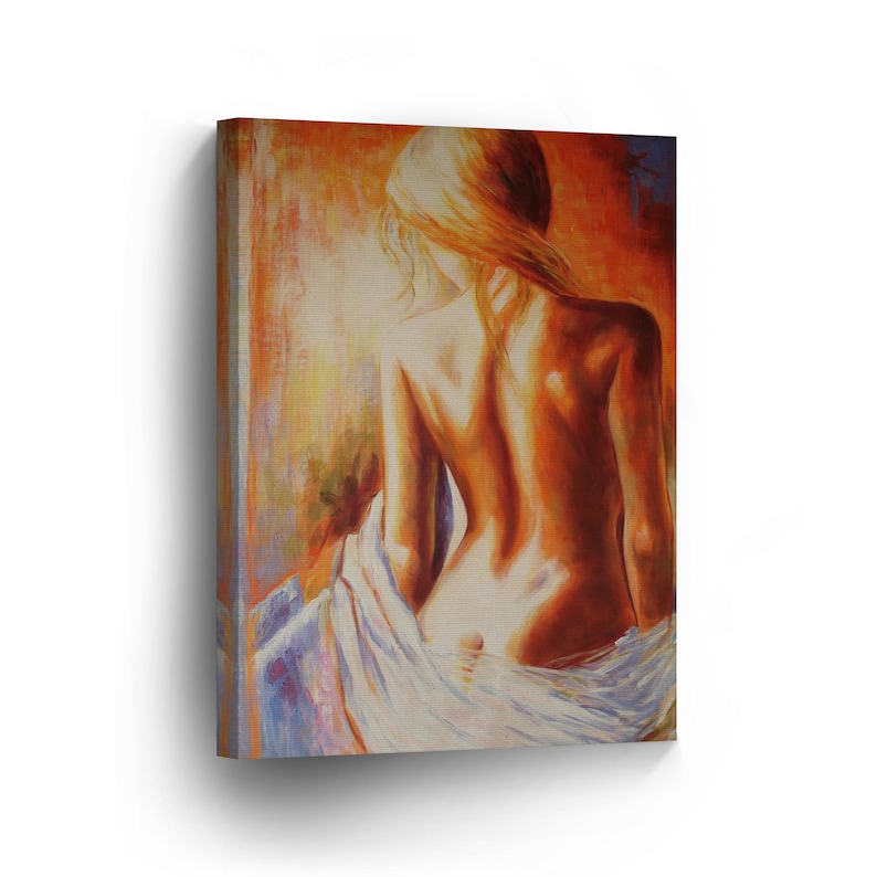 Naughty girl canvas prints