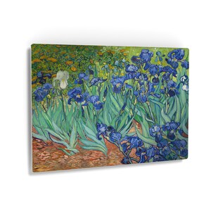 Vincent Van Gogh Irises 1889 Metal Print Classic Wall Art Wall Decor Artwork Modern Art Ready to Hang