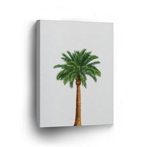 Palm Tree Trees Canvas Print Palms Party Quote Gift Home Decor Wall Art Artwork Gallery Wrapped Canvas Art Stretched Ready to Hang