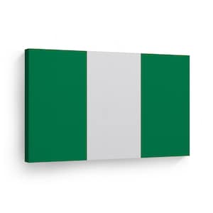 Nigeria Flag CANVAS or METAL Wall Art Print Country Flags Office Living Room Dorm Bedroom Kitchen Sports Club Bar Decor Modern Home Decor