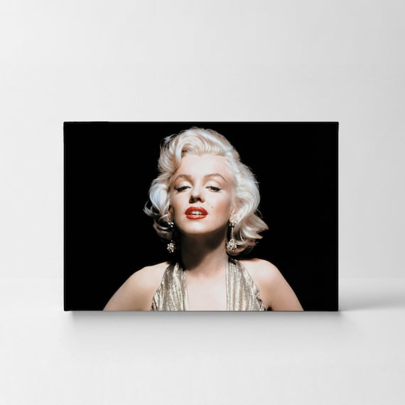 Marilyn Monroe in Gold Dress 18X24 Poster Free Shipping