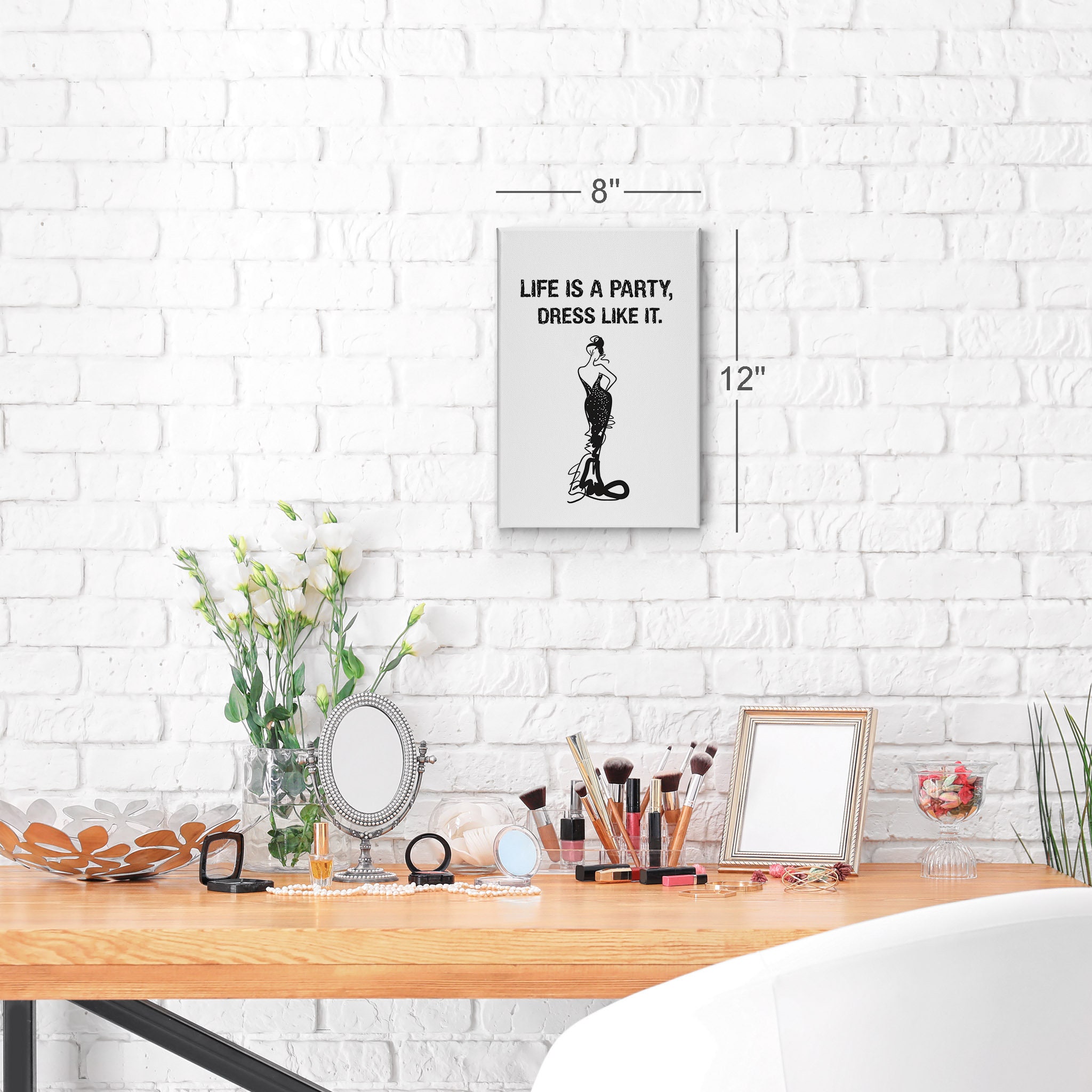 life is party dress like it Audrey Hepburn Quote: Life is a party. Dress for it.
