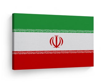 U24 Badges Iran drapeau thermocollant patch 9 x 6 cm