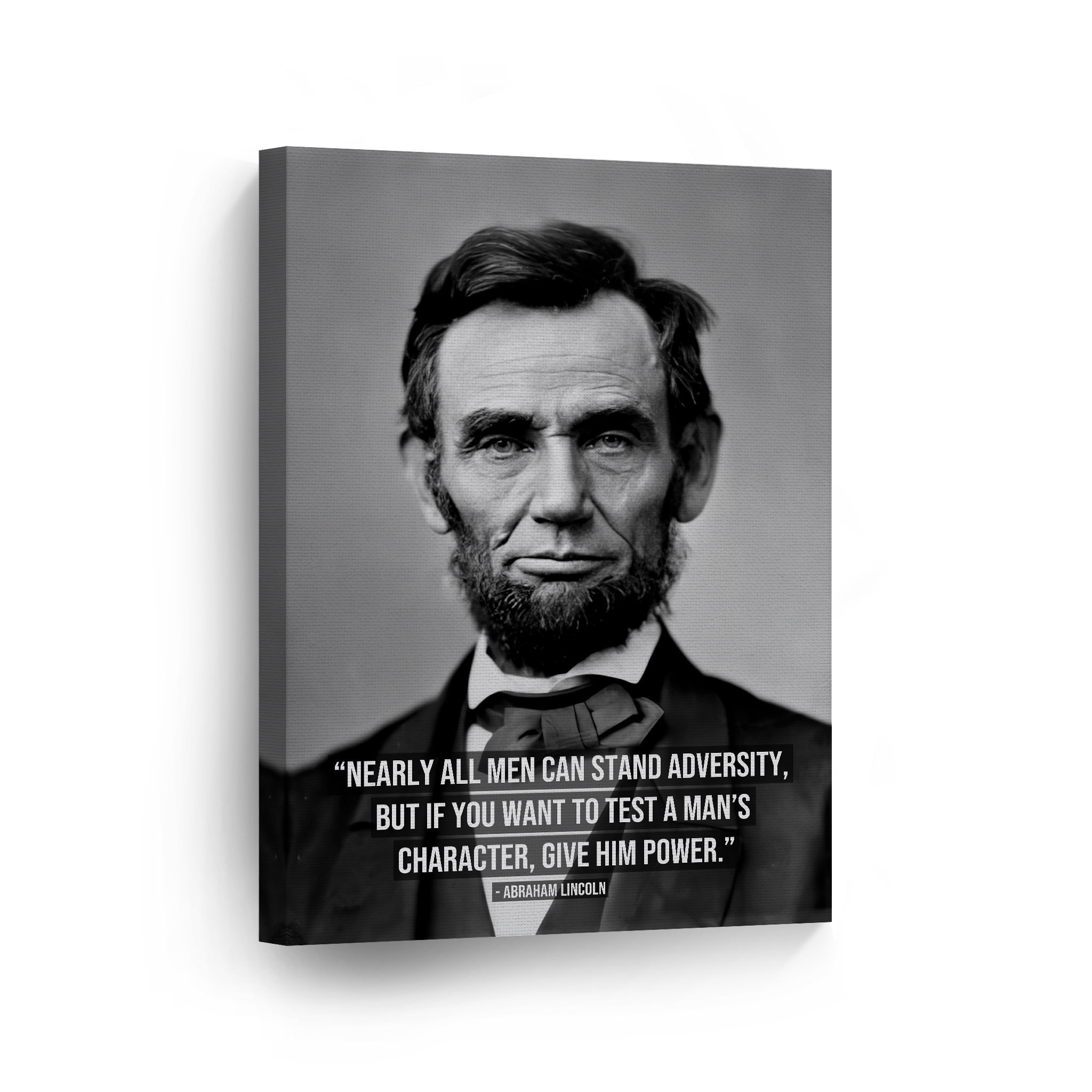 16th President of America Abraham Lincoln Motivational Quote Inspirational  METAL or CANVAS Wall Art Print American History Office Decor - Etsy Schweiz, image size:2048x2048