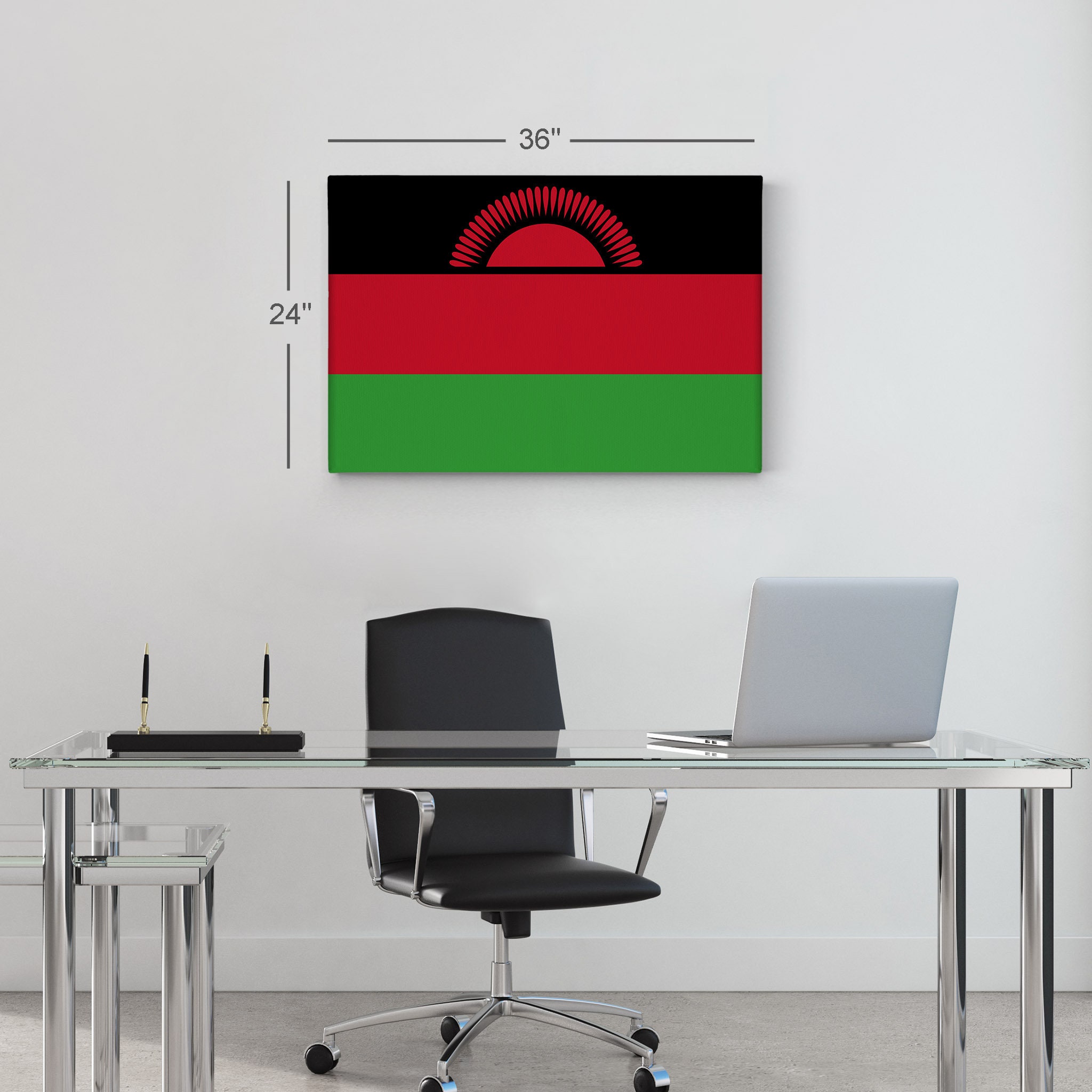 Malawi metalen bord Malawi vlag welkomstbord voordeur nationale vlag
