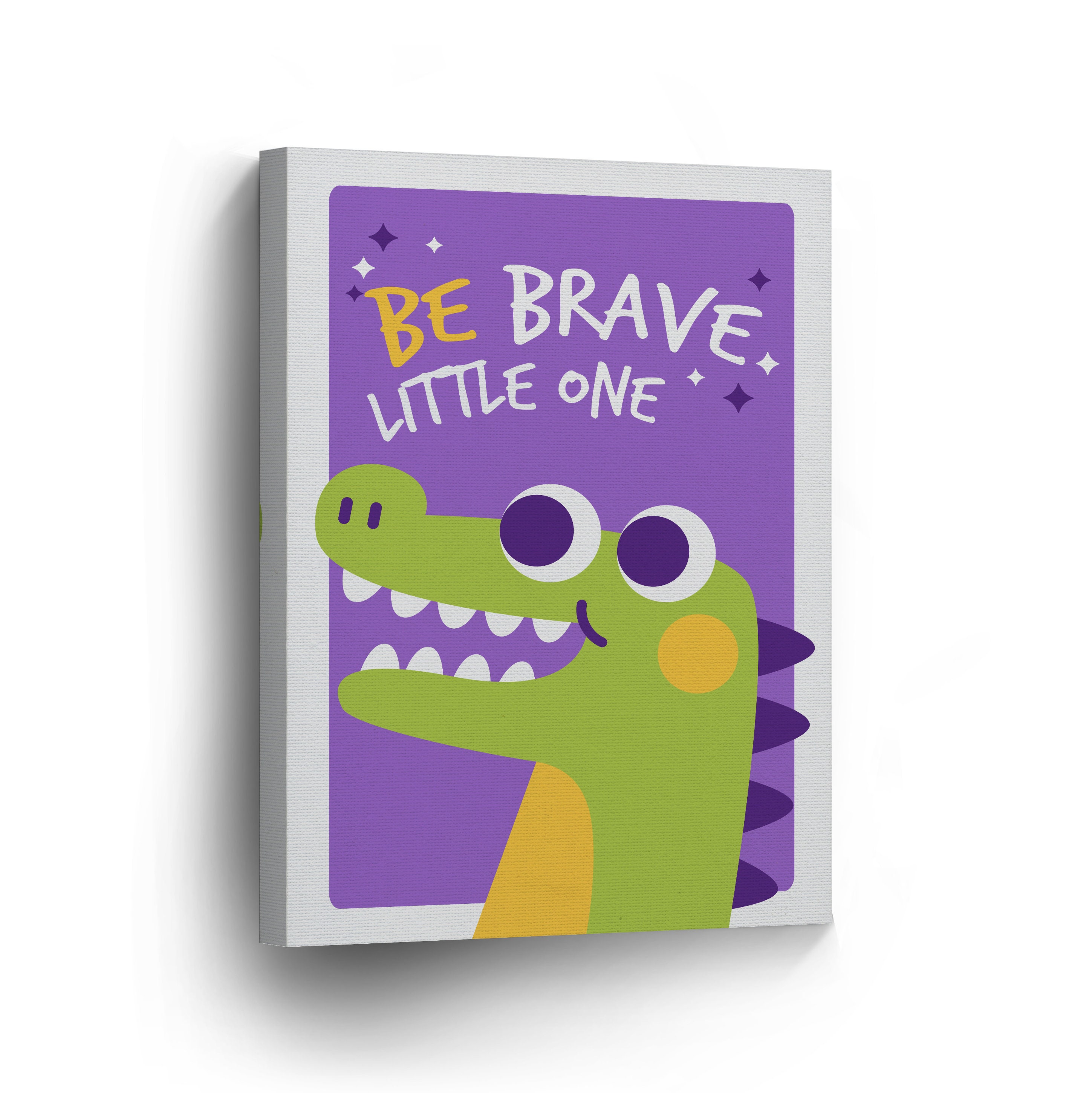 Cute Animal Motivational Quote Wall Decor 3 Panel Canvas Print Etsy