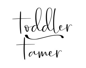 Archivos de corte de descarga digital SVG de Tamer para niños pequeños