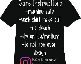 Download Care Instructions For Mugs and Cups Digital Files | Etsy