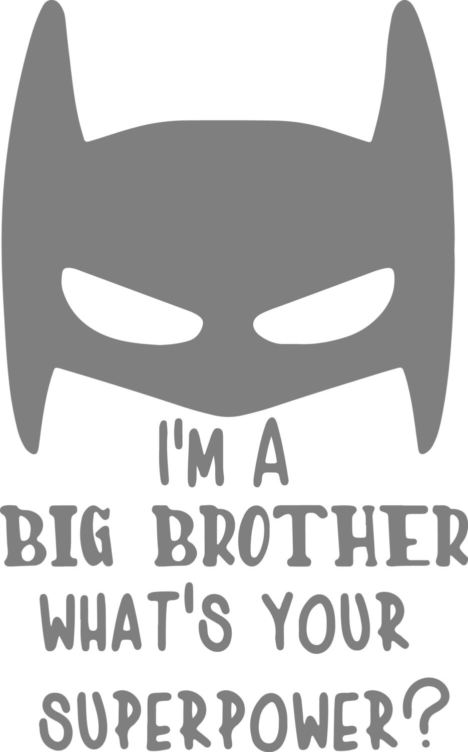 Big Brother Superhero SVG Digital Download File Etsy Canada