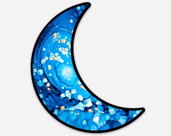 Stickers, Labels & Tags Bumper Stickers Lunar Sticker Pack Moon ...