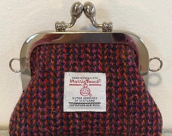 Handgefertigte Harris Tweed® Geldbörse / Geldbeutel / Schmucketui