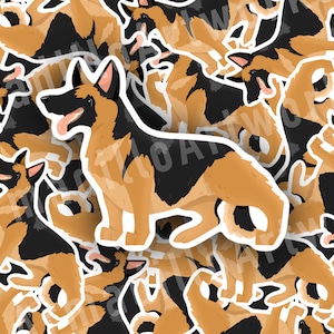 German Shepherd Sticker