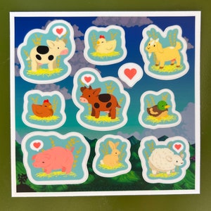 Stardew Valley Sticker Sheet