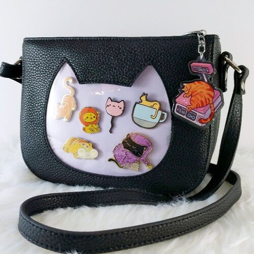 Cat Window Bag Ita Bag Etsy