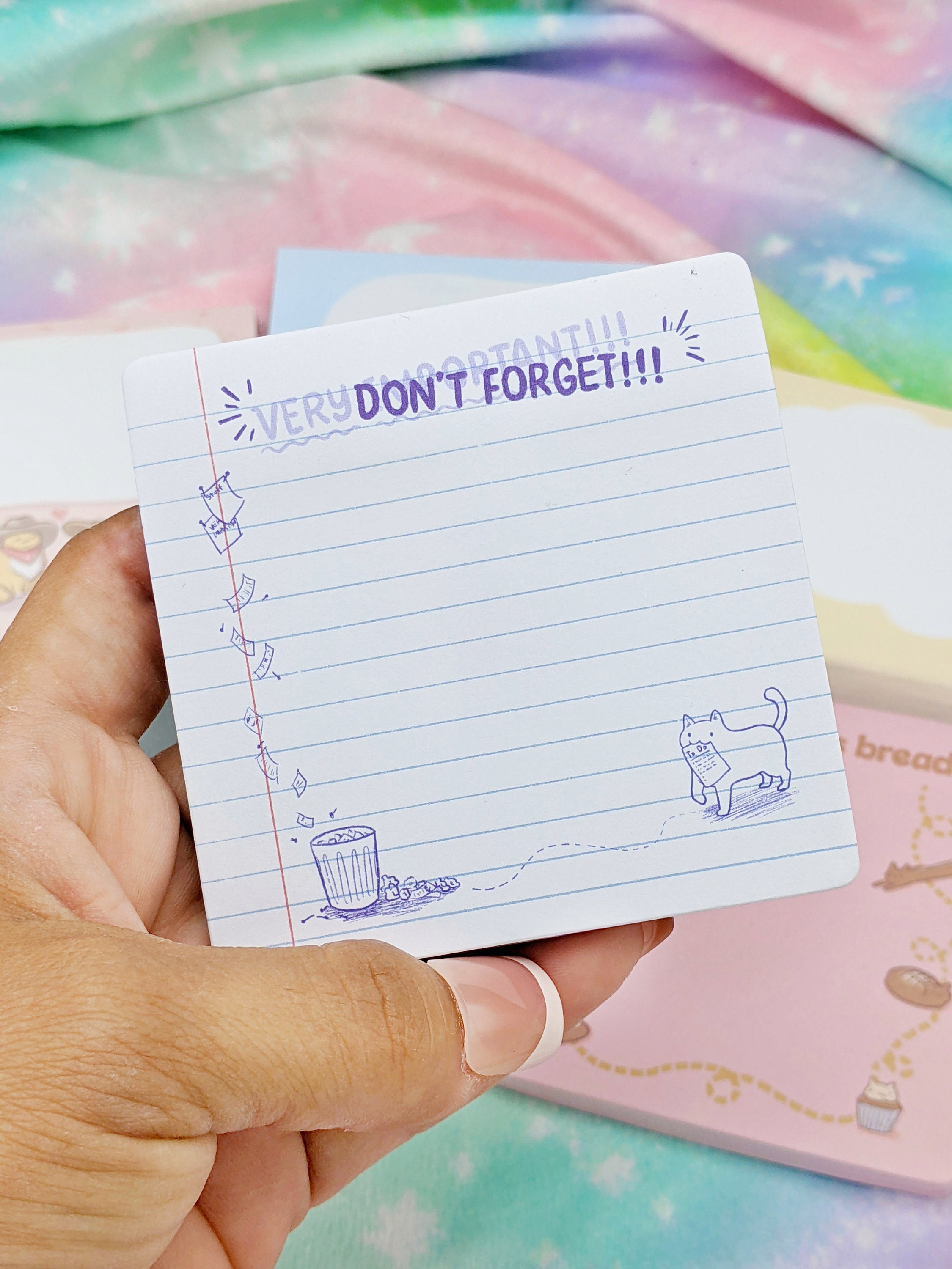 Sticky Notes - Various Designs - Etsy