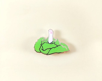 Toe Beans Flower Enamel Pin