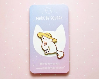 Southern Belle - Country Girl Cat Enamel Pin - Penelope!