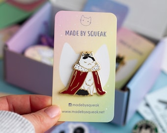 Queen Cat Enamel Pin