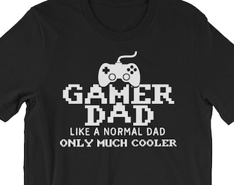 Camiseta para Pai Gamer | Ideia de Presente Incrível para o Dia dos Pais