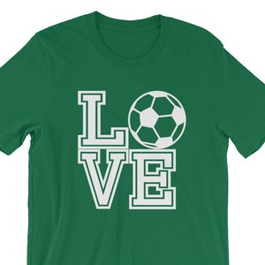 Ich liebe Fußball-Shirt | Fußball-Mama | Sport Mom | Fußball | Ich liebe Sport Shirt | Fußball-Leben | Geschenk für Fußball-Mama