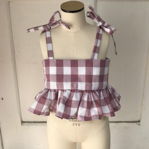 Ella Tie Top PDF Sewing Pattern