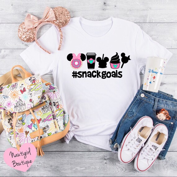snack goals disney shirt
