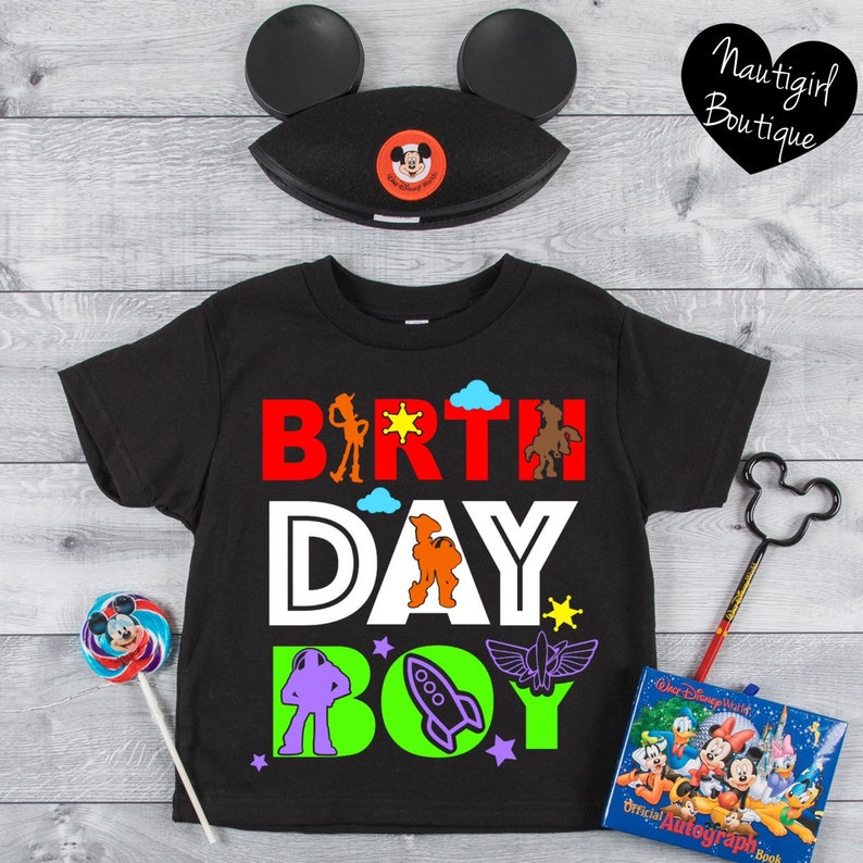 toy story personalized birthday shirt