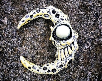 Dead Moon Refrigerator Magnets by Wicked Wall Masks