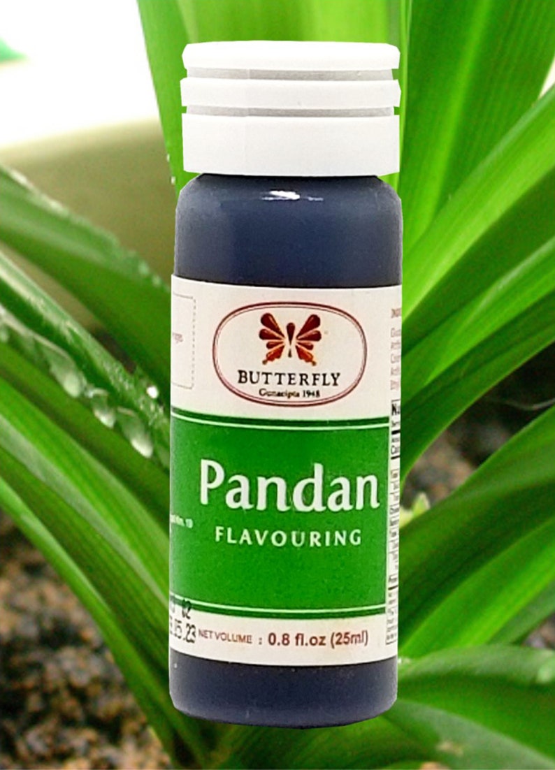 Pandan Paste Concentrated Pandanus Extract Screwpine 0.8 Oz 25 Ml by