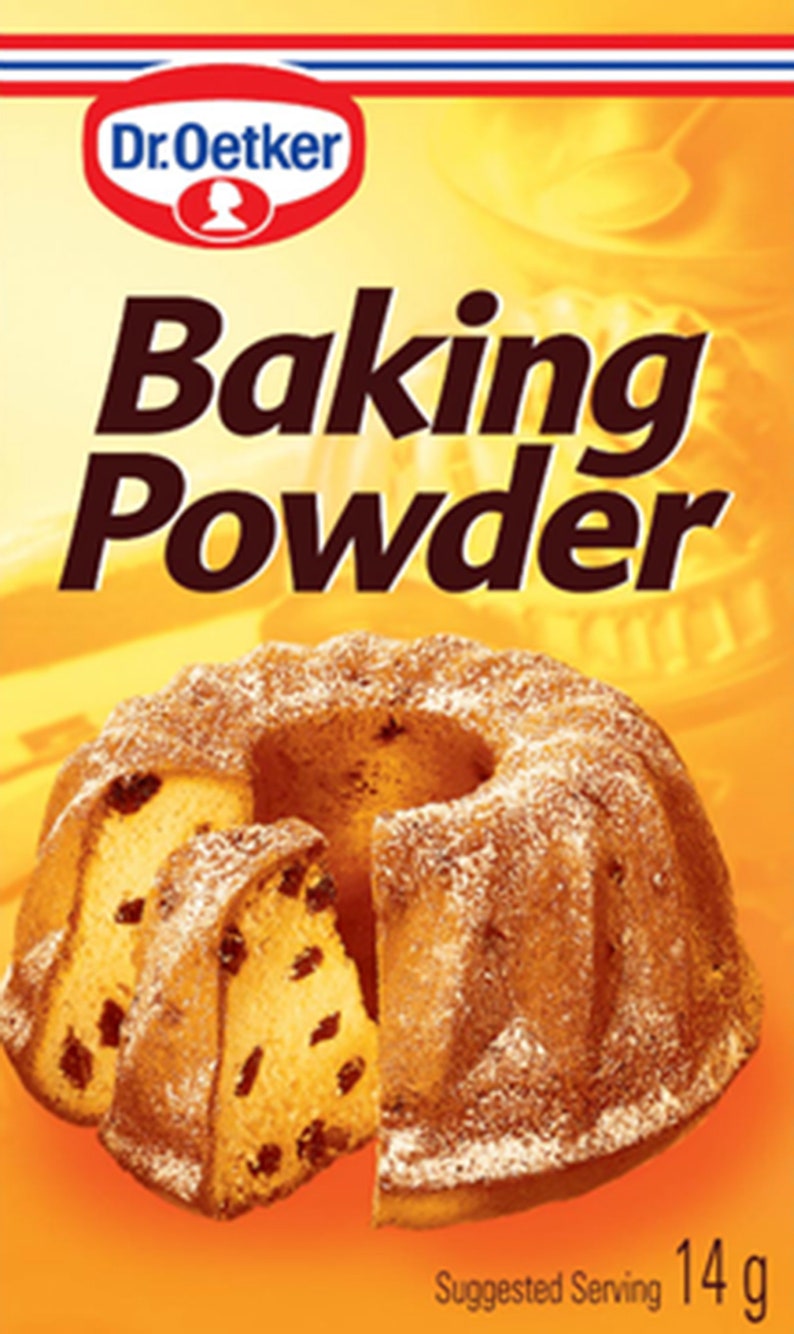 Dr. Oetker Baking Powder .5 Oz./ 14 g. Pack of 6 image 1