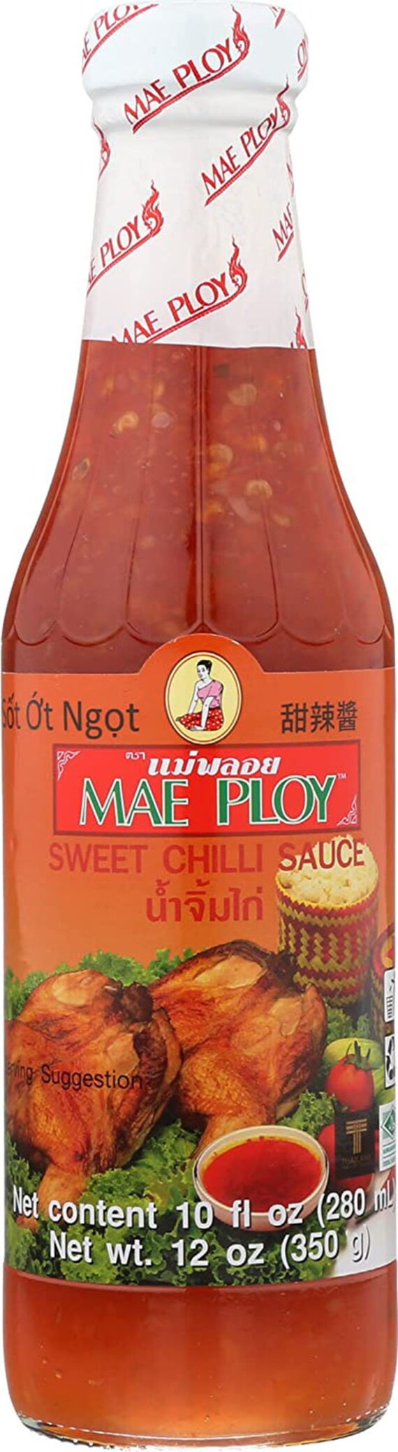 Mae Ploy Sweet Chili Sauce Thai Style 10 Fl. Oz. pack of 2 Etsy