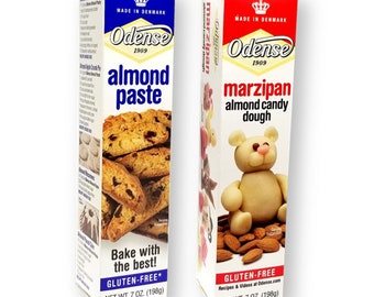 Odense Combo Pack Almond Paste And Marzipan Almond Candy Dough Etsy