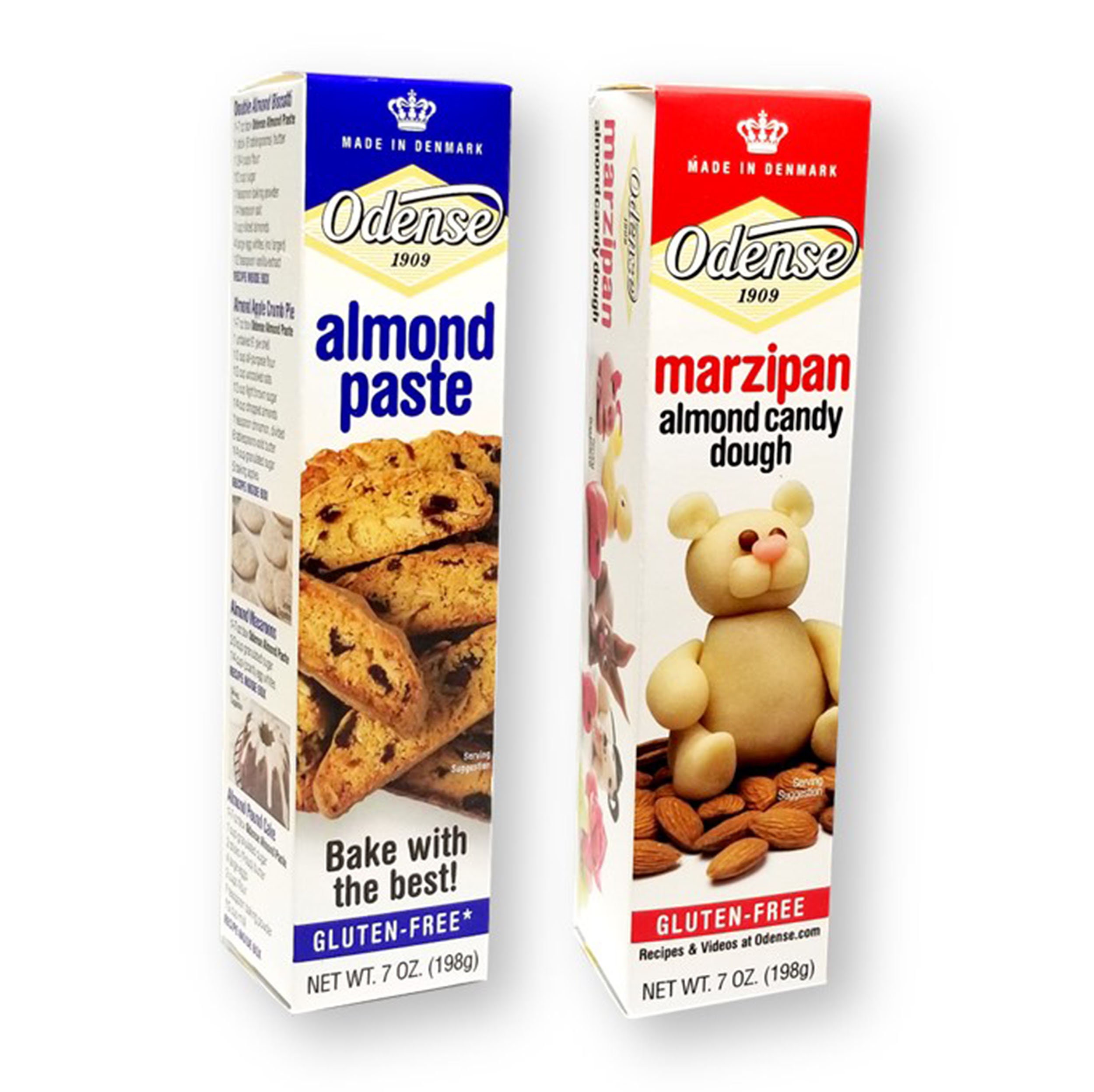 Odense Combo Pack Almond Paste And Marzipan Almond Candy Dough Etsy