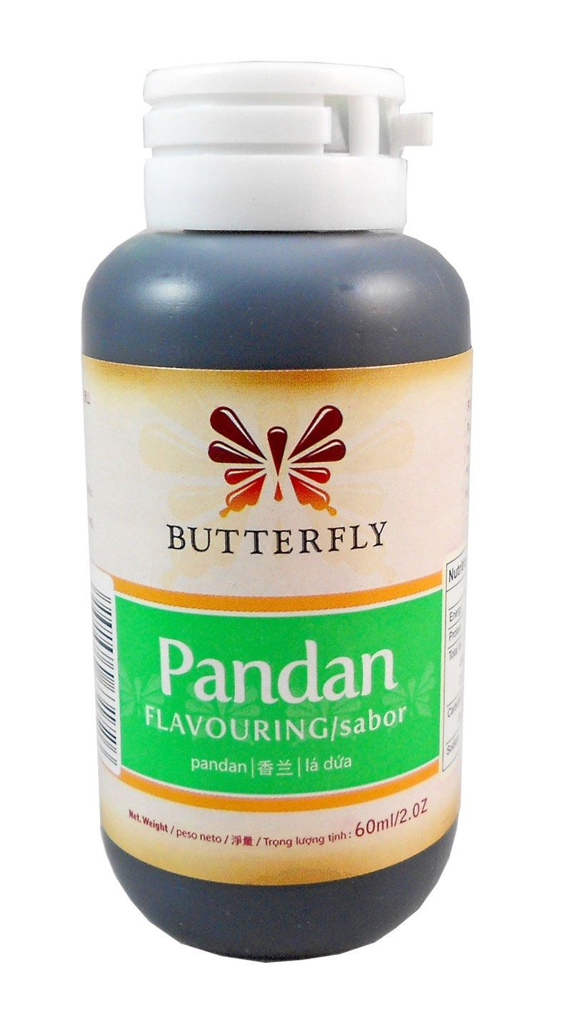 Pandan Flavoring Extract by Butterfly 2 Oz. 60 Ml Etsy