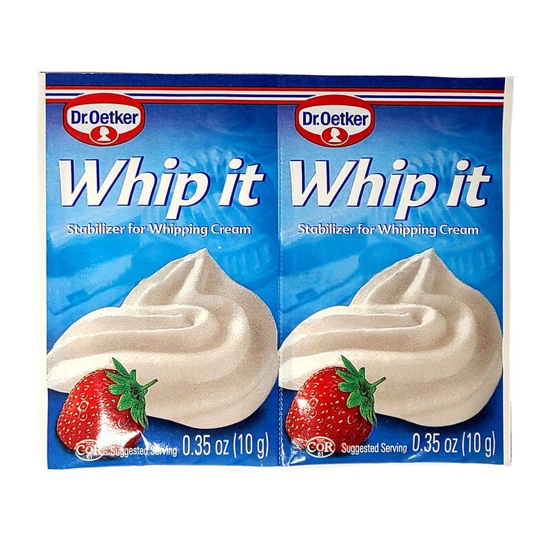 Dr. Oetker Whip It Whipping Cream Stabilizer 0.35 Oz. / 10 G. Etsy Canada