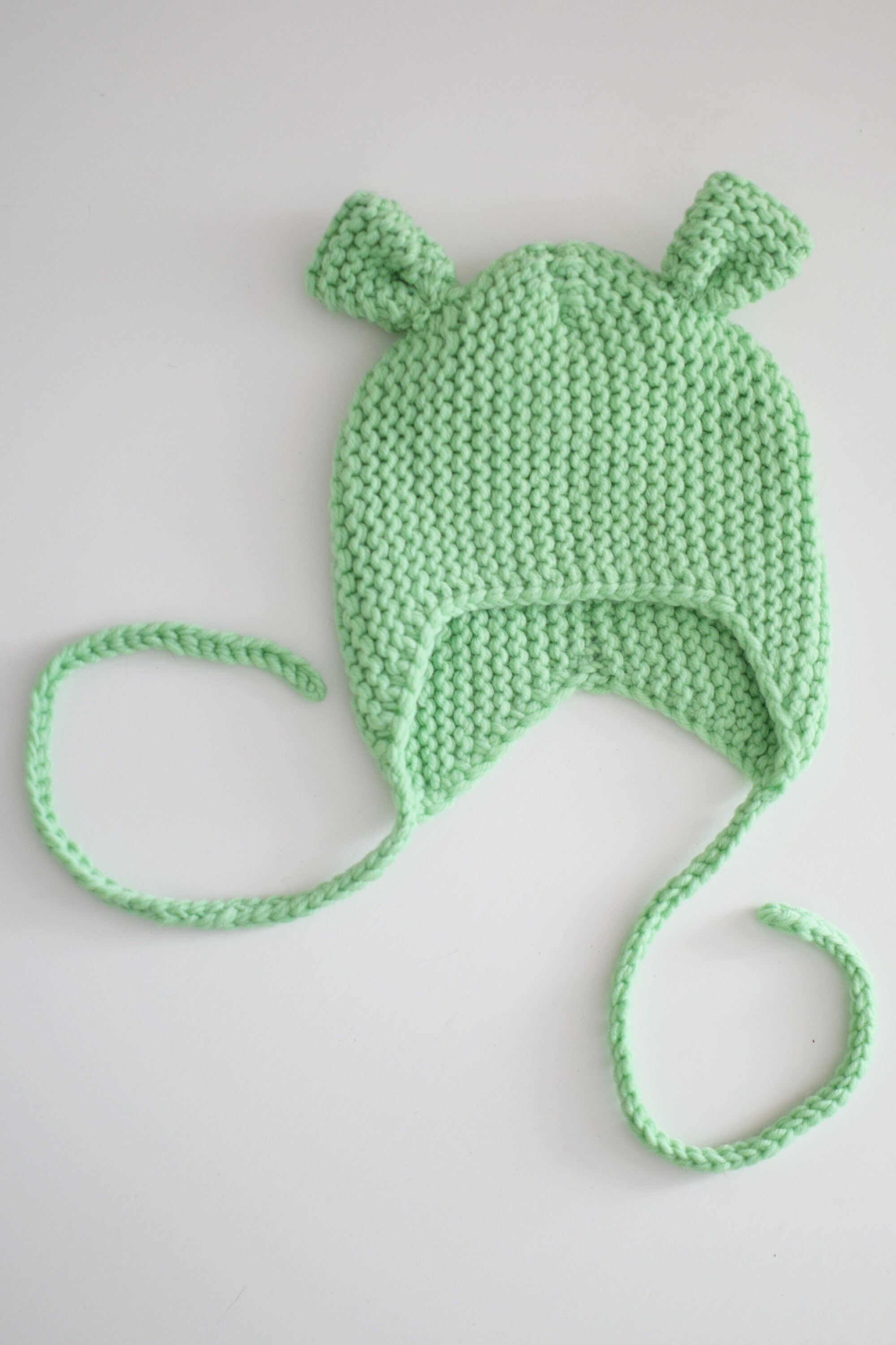 how to knit ears for a baby hat