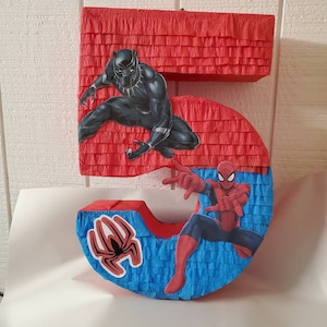 Custom character number pinata