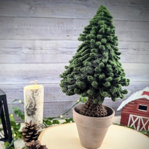 Crochet Christmas Tree Pattern: Amigurumi Decoration (Digital Download)