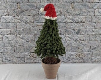 Crochet christmas tree pattern, Christmas tree crochet pattern, crochet christmas decoration, christmas amigurumi, christmas tree toy