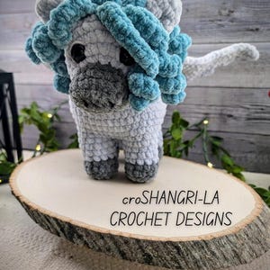 ペガサスの子供　ブルー　あみぐるみ　ハンドメイド 現在、この商品の在庫はありません - Etsy