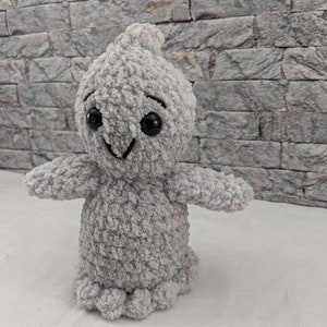 Plush ghost crochet pattern, Ghost plush crochet pattern, crochet halloween ghost pattern, halloween crochet pattern, crochet ghost pattern