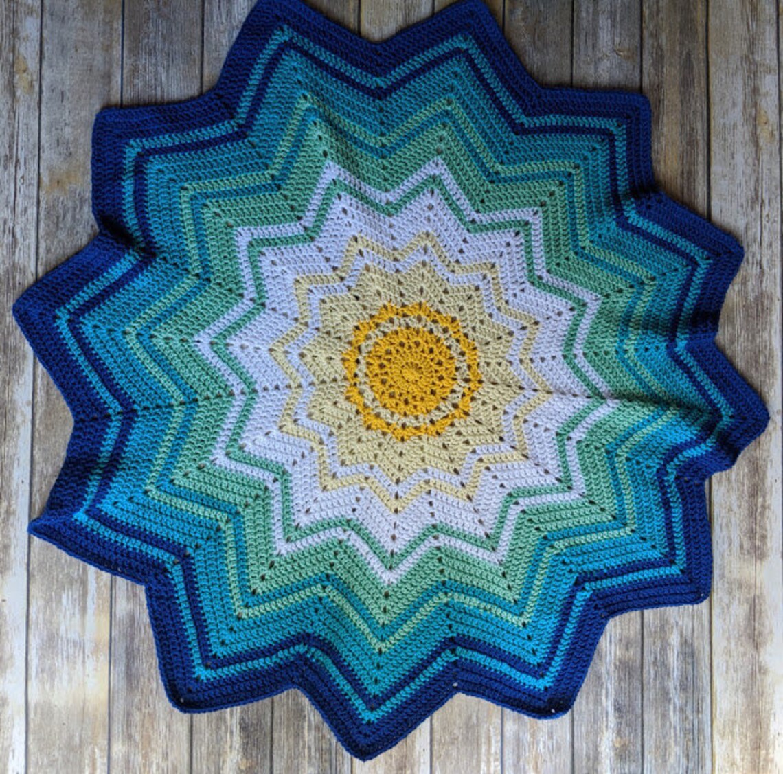 You are my sunshine blanket crochet pattern sun crochet Etsy
