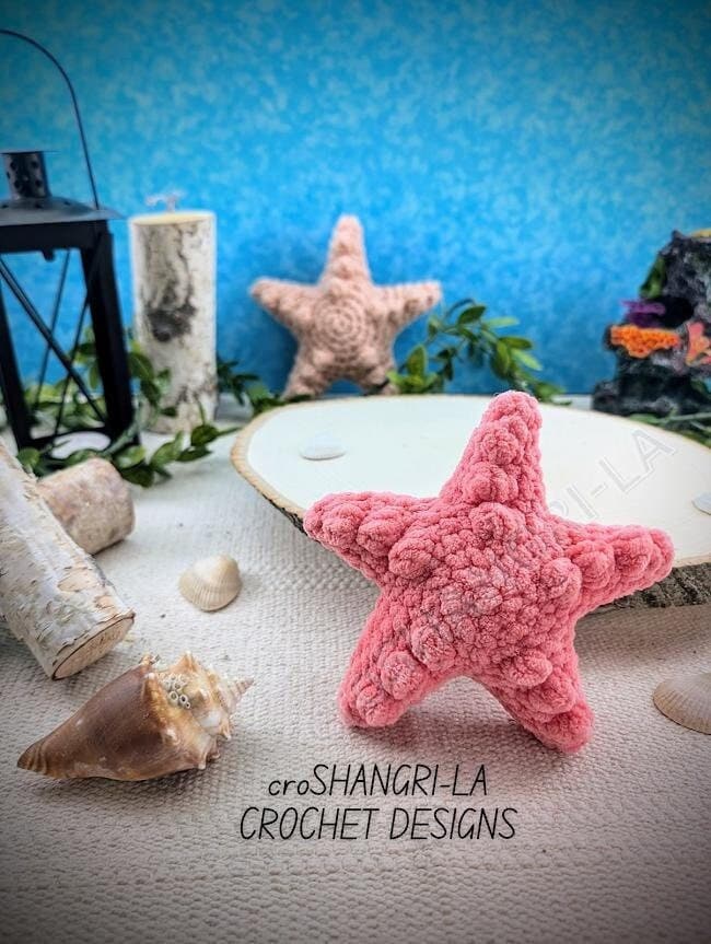 Amigurumi Seestern Häkelanleitung: Meeresungeheuer Plüschtier