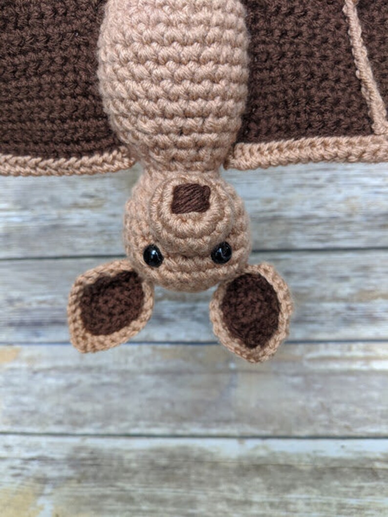 Betty the Fruit Bat Crochet Pattern Crochet Bat Pattern Bat Etsy