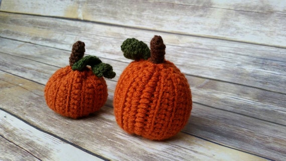 Pumpkin Crochet Pattern Amigurumi Pumpkin Patch Amigurumi Pattern Fall Decoration Farmhouse Decor Halloween Table Pumpkin Primitive