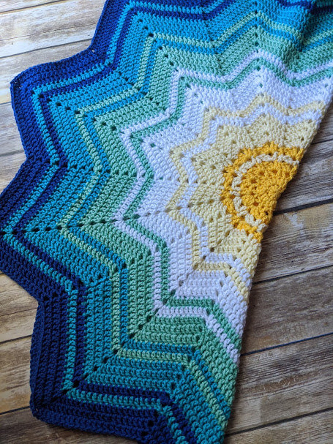 You are my sunshine blanket crochet pattern sun crochet Etsy